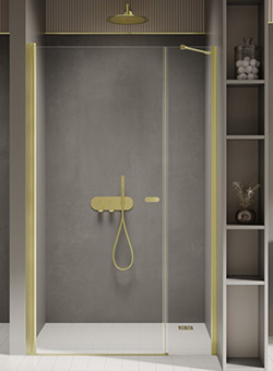 NEW SOLEO Light Gold ajtó fixfallal